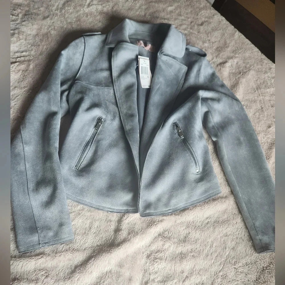NWT XS/SM Light Teal Philosophy‎ Jacket